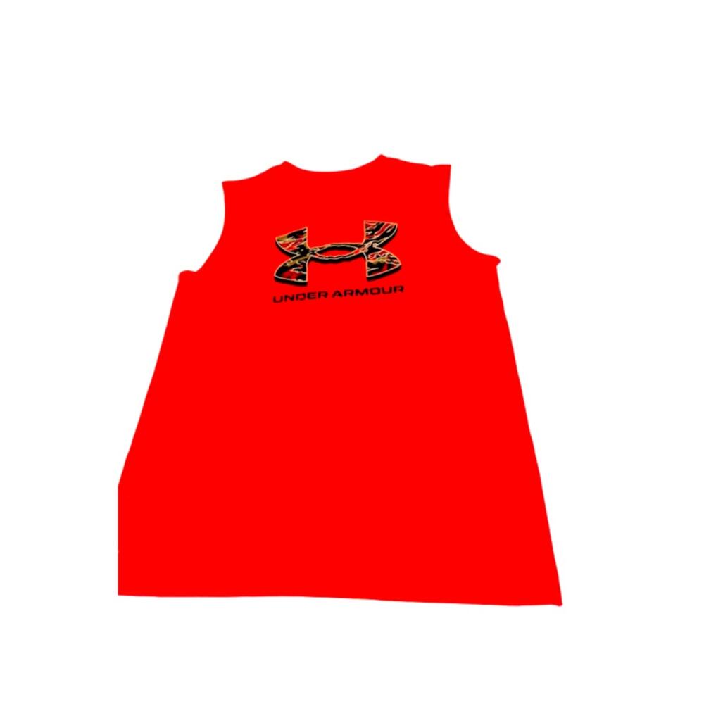 Under Armour Tech‎ Graphic Muscle Tee Boys YXL NWT